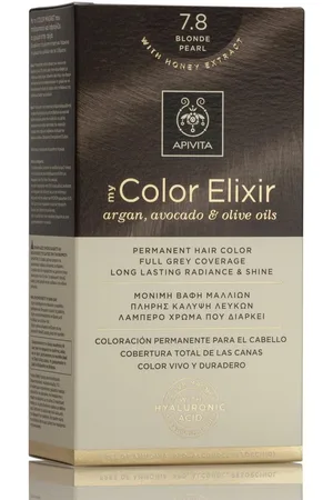 APIVITA Tinte 7.8 Rubio Perlado My Color Elixir