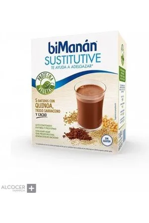 NoBrand BIMANAN SUSTITUTIVE BATIDOS QUINOA CHOC 5 SOBRES