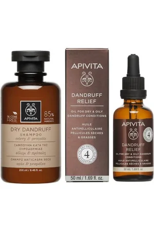 APIVITA Aceite Anticaspa Caspa Seca y Grasa 50 ml+ Champu Anticaspa Seca 200ml