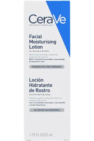 Cerave Locion hidratante para el rostro 52ml