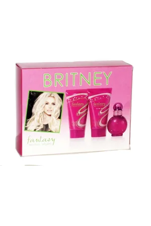 Britney Spears Cofre Fantasía EDP 15ml + Gel de Ducha 50ml + Exfoliante Corporal 30ml