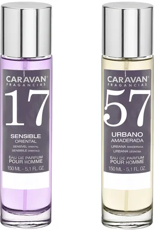Caravan Fragancias | Set 2 Perfumes caravan hombre nº57 y nº 17 - Perfume Hombre Olor Agradable y Duradero con Frescura y Vitalidad - Perfume Masculino Versátil se adapta a Cualquier momento - Perfume Hombre Elegancia y Encantador - Perfume Hombre