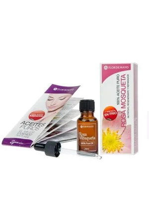 Flor De Mayo Aceite Puro 100% Rosa Mosqueta , 20 ml.