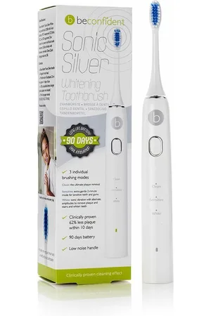 Beconfident Cepillo de Dientes Eléctrico Sonic Silver
