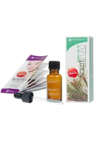 Flor De Mayo Aceite Puro 100% Árbol de Té, 20 ml .
