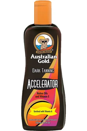 Australian Gold Dark Tanning - Accelerator - Native Oils and Vitamin E - 250ml
