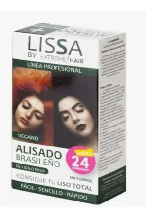 Bellissima LISSA ALISADO BRASILEÑO VEGANO CABELLO OSCURO