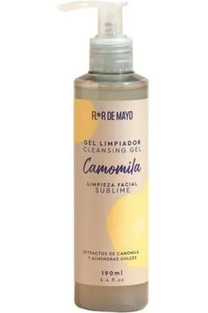 Flor De Mayo Gel Limpiador Camomila, 190 ml.