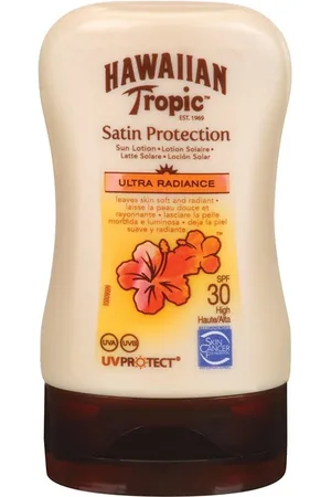 Hawaiian Tropic Loción Solar MINI Satin Protection Ultra Radiance SPF 30, 100 ml