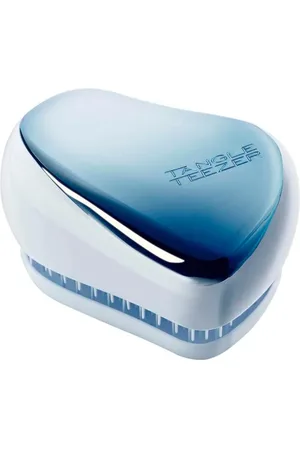 Tangle Teezer Compact Baby Blue Chrome