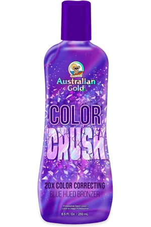 Australian Gold Color Crush, 20X Color Correcting Blue Hued Bronzer, 250 ML