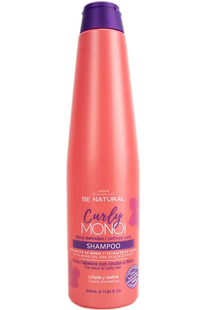 Be Natural Cabello CURLY MONOI champú