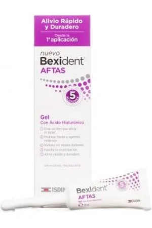 Bexident Gel Aftas con Ácido Hialurónico para Protección y Alivio del Dolor Bucal