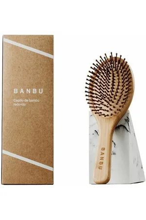 Banbu Cepillo Redondo Bambú - Mejora Tu Imagen