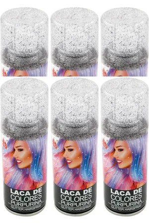 NoBrand Spray de Color para el Cabello de Aerosoles: Perfectos para Celebraciones y Transformaciones de Estilo en Segundos. ¡Descubre los Lacas de Pelo Color de 125ml de PlusHome para un Cambio Rápido y Lavable de Tu Look