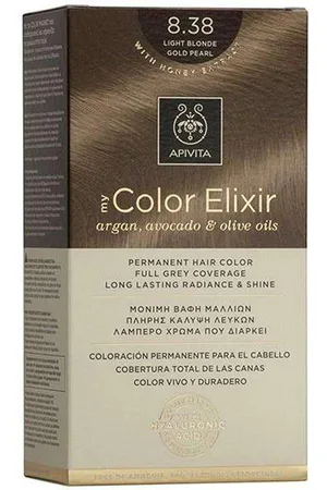 APIVITA Tinte 8.38 Light Blonde Gold Pearl