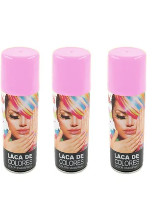 NoBrand Spray de Color para el Cabello de Aerosoles: Perfectos para Celebraciones y Transformaciones de Estilo en Segundos. ¡Descubre los Lacas de Pelo Color de 125ml de PlusHome para un Cambio Rápido y Lavable de Tu Look