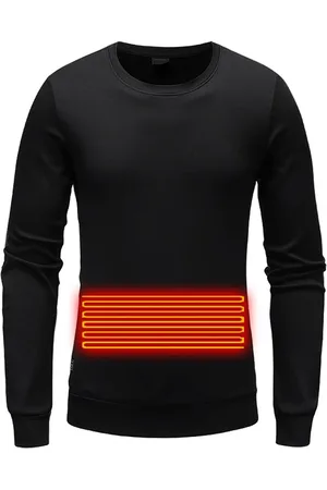 Chaqueta térmica eléctrica para hombres y mujeres, recargable por USB,  calentador de cuerpo, 8 zonas de calefacción, chaqueta con capucha