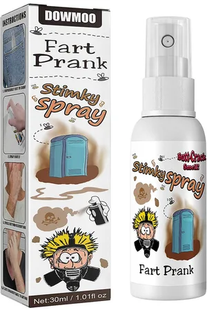 3pcs Potente spray de pedos Super huele Regalos divertidos Bromas para  adultos o niños Broma caca