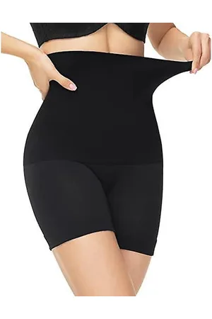 High Waisted Tummy Control Pants, Women's Body Shaper Fiber