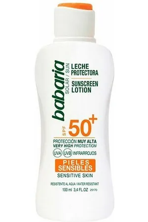 Babaria Leche Protector Solar Spf50 - 100 ml - Pieles Sensibles
