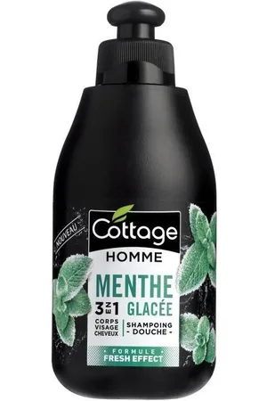Cottage Gel de Ducha y Champú - Menta Helada Fresca 250ml