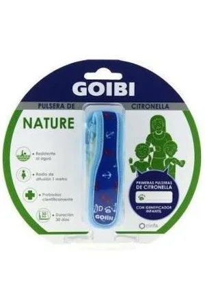 GOIBI Pulsera De Citronella Nature Anclas
