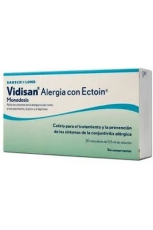Bausch & Lomb Vidisan Alergia Con Ectoin 20 monodosis