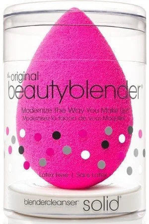 beautyblender Original + Mini Limpiador Sólido - Esponja Original de Maquillaje