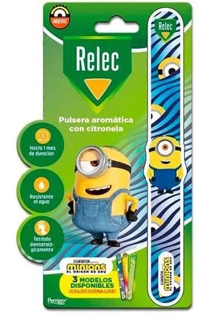 NoBrand Relec Pulsera de Citronela para Niños y Niñas | Repelente de Mosquitos