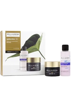 Bella Aurora Pack Splendor 60 Crema Antiedad + Tónico Exfoliante: Set 2 Productos