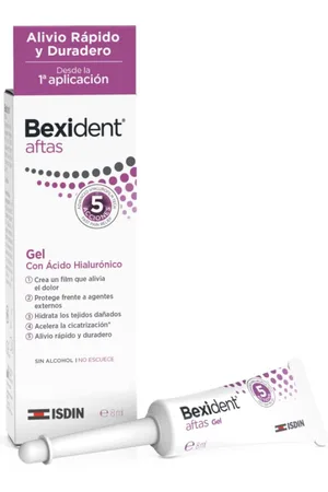 Bexident Isdin Aftas Gel Tratamiento para Llagas en la Boca 8 Ml - Alivio Rápido