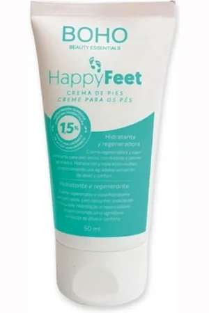 BOHO Crema Regeneradora Happyfeet 50ml - Hidratante Profunda - Pies Secos y Agrietados