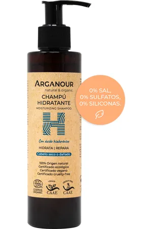 Arganour Champú hidratante con ácido hialurónico