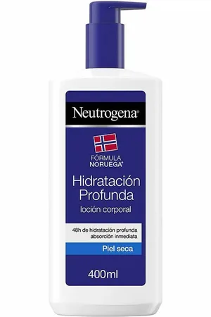 Neutrogena Loción Corporal Hidratante Piel Seca instantánea Absorción (400 ml)