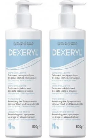 DEXERYL Crema Emoliente 500 Gramos + 500 Gramos Duplo Promocion