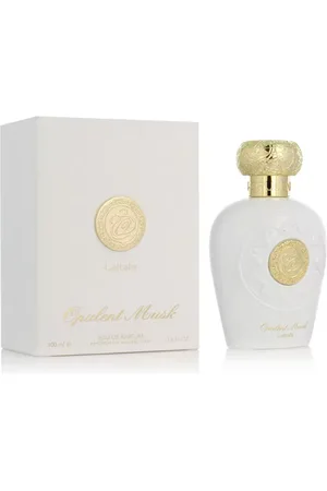 Lattafa EAU DE PERFUM PERFUMES ÁRABES, OPULENT MUSK PERFUME FORMATO 100ML 100% ORIGINAL cálida y con toques especiados