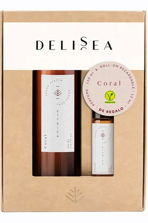 Delisea Set de Perfume Mujer Coral 2 Piezas