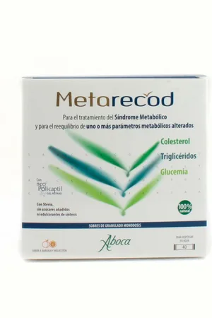 Aboca Metarecod 40 Sobres - Tratamiento Natural para el Síndrome Metabólico