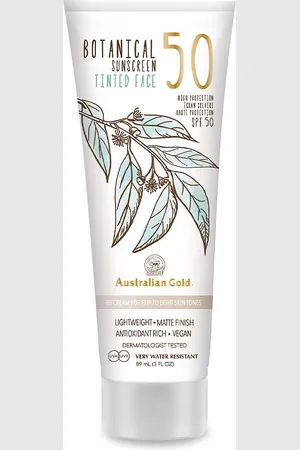 Australian Gold | BOTANICAL SPF50 tinted face #fair-light 88 ml | Solar | EN