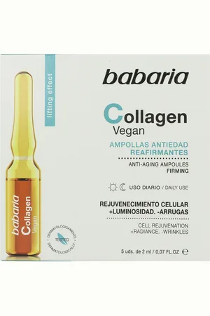 Babaria Ampollas Intense Reafirmante 5 x 2 ml Con colágeno 2 ml