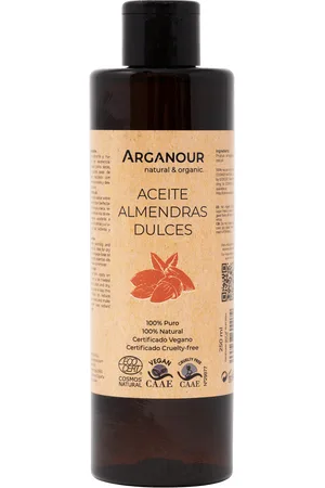 Arganour Aceite de Almendras Dulces 100% Puro - Regeneración Cutánea y Antioxidante para Cuidado de la Piel y Prevención de Estrías