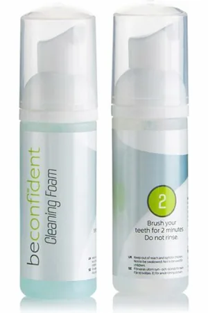 Beconfident Pasta de Dientes Blanqueadora Dual Foam (2 pcs)