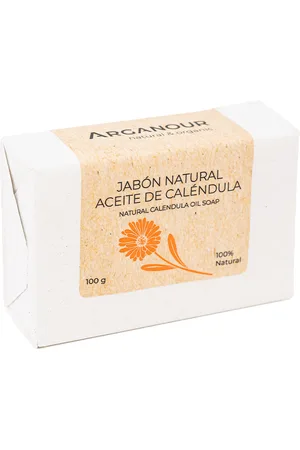 Arganour Jabón natural artesanal con aceite de caléndula