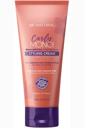 Be Natural | CURLY MONOI crema rizos definidos 200 ml | Cabello |
