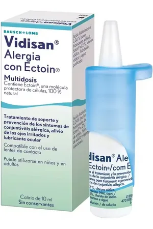 Bausch & Lomb Vidisan Alergia con Ectoin colirio Multidosis 10ml. Bausch + Lomb