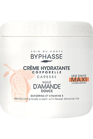 Byphasse | CREMA HIDRATANTE corporal #almendra dulce 500 ml | Cosmética Corporal | EN