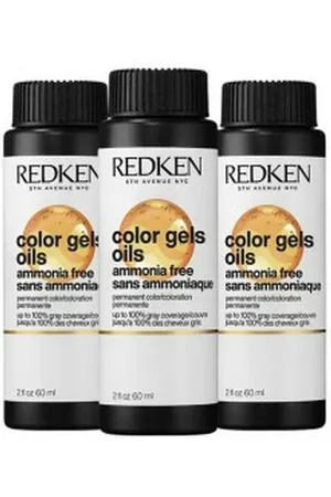 Redken | Tinte Permanente Color Gel Oils 3 x 60 ml Nº 04ABn - 4.19 (3 Unidades) | Maquillajes | BB