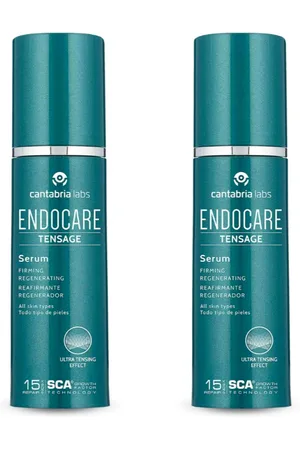 Cantabria Labs 2uds Pack 2x Endocare Tensage Serum - Crema Antiarrugas, Antiflacidez, Regeneradora Antiedad y Nutritiva, con Efecto Tensor Inmediato, para Todo Tipo de Pieles, 30 ml