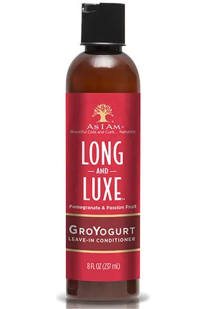 As i am | LONG AND LUXE groyogurt leave-in conditioner 237 ml | Cabello |
